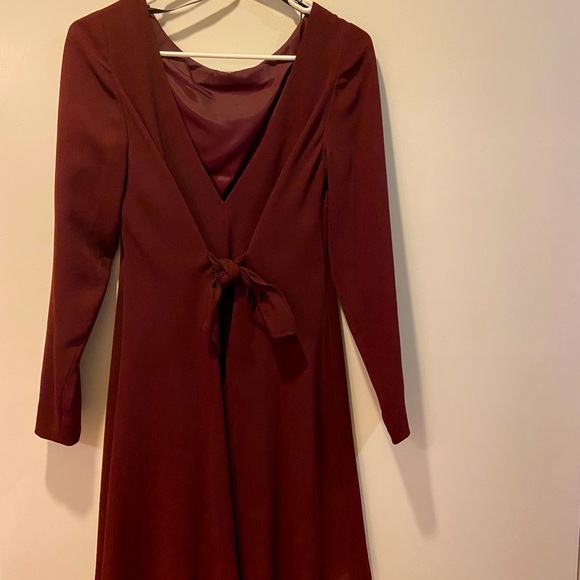 Nicole Miller maroon dress - Picture 2 of 3